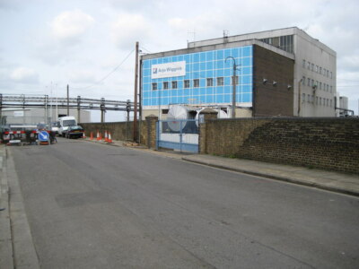 Foto 6x4 Dartford: Arjo Wiggins Papierfabrik (1) Crayford\/TQ5174 Dies ist um 2008