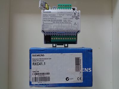 SIEMENS RXC41.1, Siemens Gebäudeautomation Erweiterungsmodul zur Jalousiesteuerung