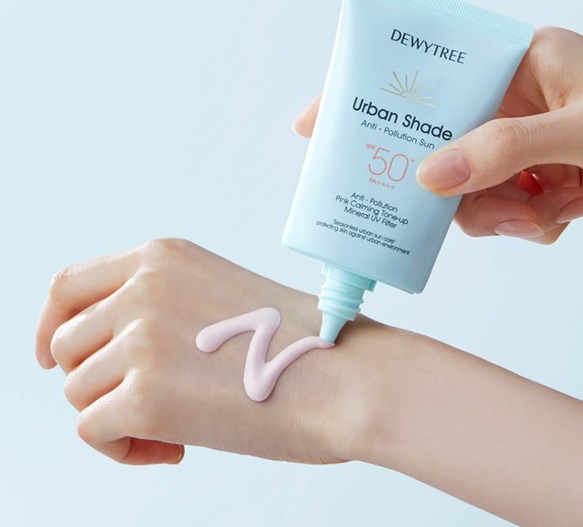 [DEWYTREE] Urban Shade AntiPollution Sun 50ml(SPF50+PA++++,Pink