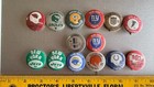 14 Vintage 1-1/4” NFL Button Pin Back Chiefs Eagles Packers Lions Browns Giants — photo 2