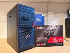 Budget Gaming PC, Intel Core i7, 16GB RAM, AMD Radeon RX 5500 XT 8GB, 500 GB SSD