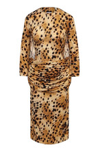 Burberry Sash Monkey Print Dress Size UK6 RRP £2095 New