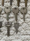 Lot of (23) Vintage Master Lock Co. Padlock Keys-Walking Lion, Etc. Made in USA — photo 10