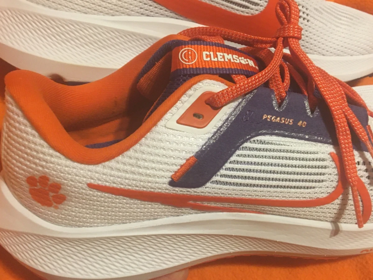 Nike Air Zoom Pegasus 40 Clemson Tigers Mens Athletic Running Shoes Size 15 Clemson Nike Pegasus 40 - Clemson University Athletics main image 3