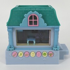 Pixel Chix Blue Mansion House RARE Mattel 2005 Tested Working