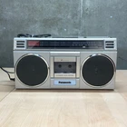 Panasonic RX-4920 Portable Boombox AM/FM Radio Tape Cassette Player Recorder