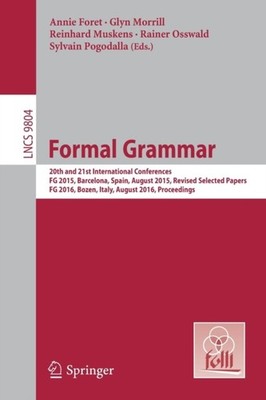 Foret - Formal Grammar   20th and 21st International Conferences FG 2 - X555z