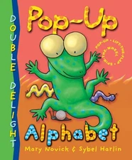 DOUBLE DELIGHT: POP-UP ALPHABET By Mary Novick & Sybel Harlin - Hardcover *VG+*