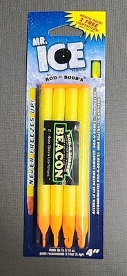 Mr. Ice - Rod-N-Bobb's Foam Ice Fishing Float 4'' with Lightsticks FREE SHIPPING 