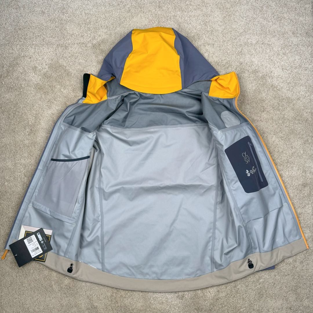 ARC'TERYX Giacca impermeabile Arcteryx Alpha SV 7 GORE TEX Pro casual sport guscio rigido