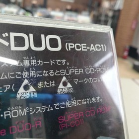 NEC PC Engine Game Software: Arcade Card DUO