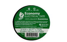 Black Electrical Tape 3/4 in x 60 ft Insulating Wire Tape