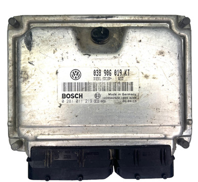 VAG Engine Control Unit ECU 038906019KT 0281011219 original Bosch K101