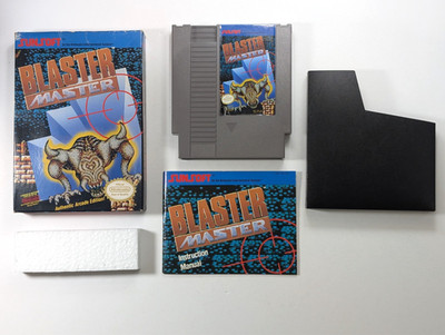 Blaster Master Nintendo NES in box authentic