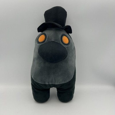 Toikido YuMe Among Us Plush Black Crewmate Top Hat & Mask 12  Plague Doctor!