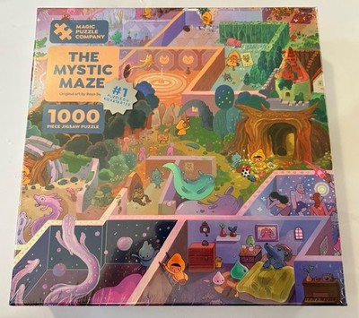 Magic Puzzle Company The Mystic Maze Jigsaw Puzzle - BGZ111372 (1000 Pieces)
