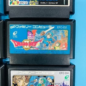 [Set of 6] Famicom Galaxy Three Fire Emblem Gaiden Dragon Quest Dragon Quest II