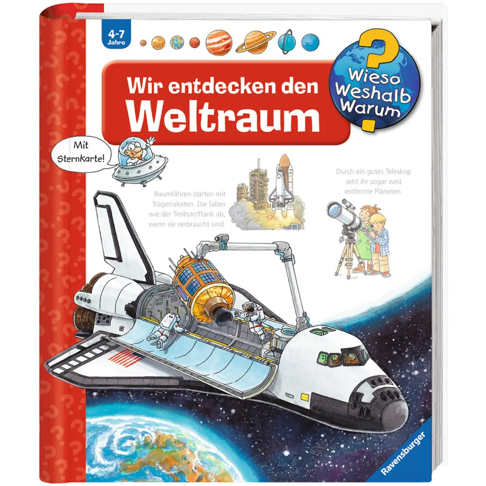Wieso? Weshalb? Warum?, Band 32 - Wir entdecken den Weltraum (Sachbuch ab 4 Jahre - mit Klappen) (Kernreihe, 32) - Bild 6