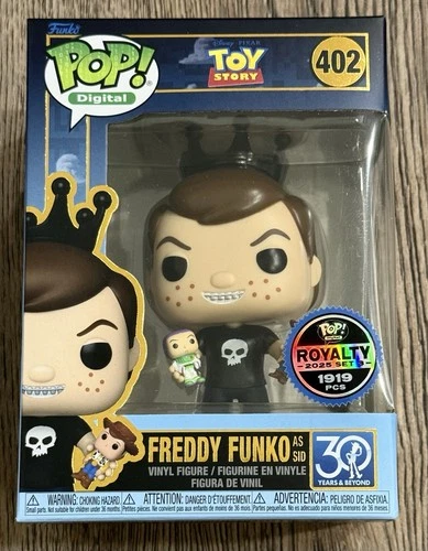 Funko Pop! Digital - Toy Story: Freddy Funko As Sid #402 Royalty LE 1919