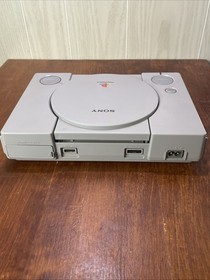 Sony PlayStation 1 PS1 Gray Console Gaming System With Cords