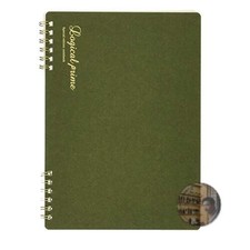 Nakabayashi Logical Prime A5 Double-Ring Notebook A-Ruled 50 Sheets New