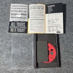 Sega CD Game Lot Sonic CD, Jurassic Park, Dracula Unleashed  Tested / Working