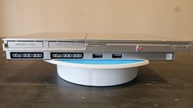 Sony PlayStation 2 Slim Silver Bundle &ndash; SCPH-90001 &ndash; Tested & Working