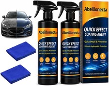 500ML Car Coating Spray 16.9FL OZ , 2 Pcs Quick Coating Agent for Car Paint P...