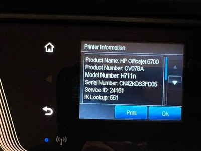 HP Officejet 6700 Premium H711n All-In-One Inkjet Printer for sale