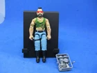 Vintage GI Joe Ripper 3.75" Action Figure Dreadnok 1985 Hasbro ARAH