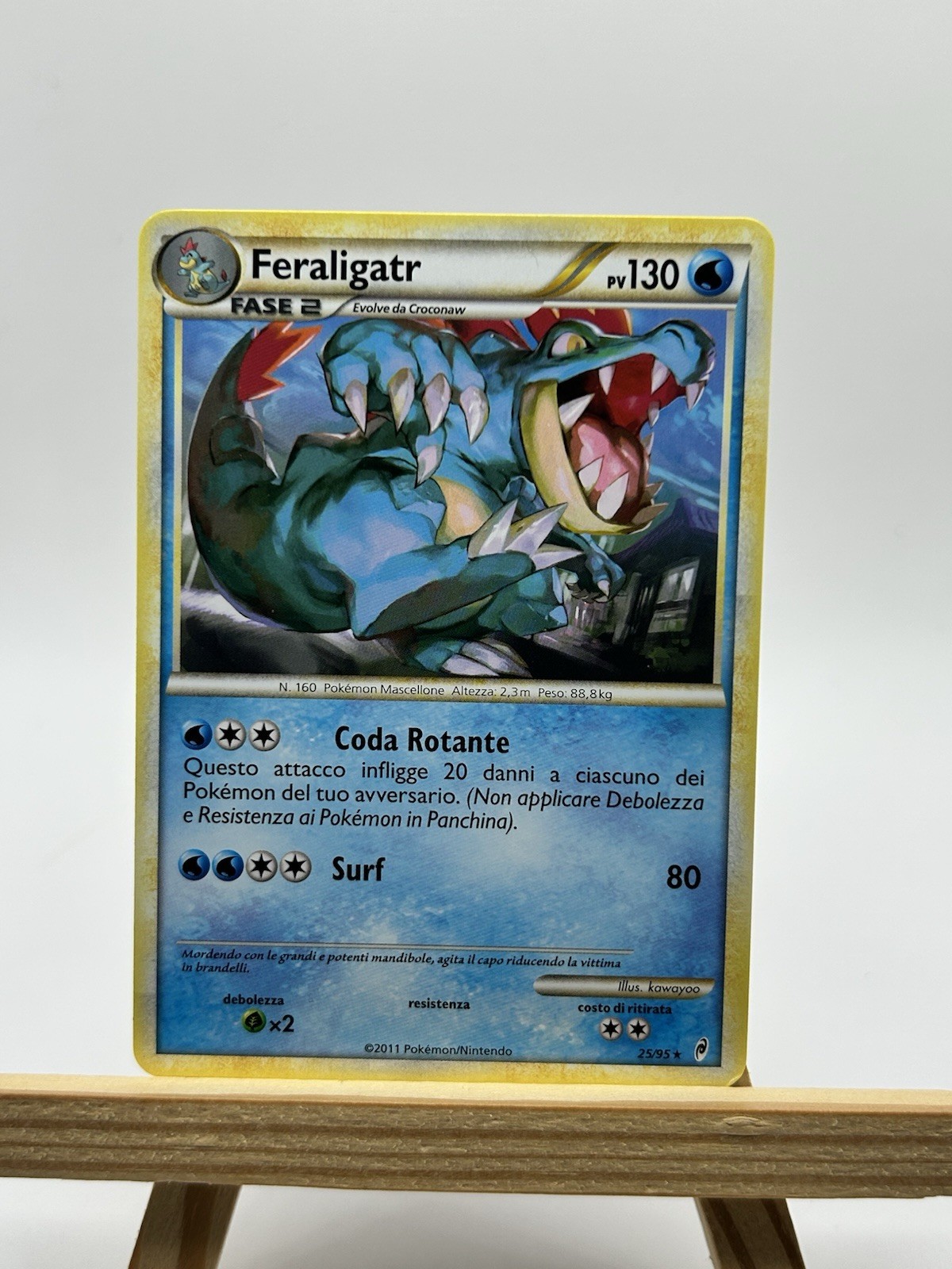 Feraligatr Rare Call of Legends 25/95 NM