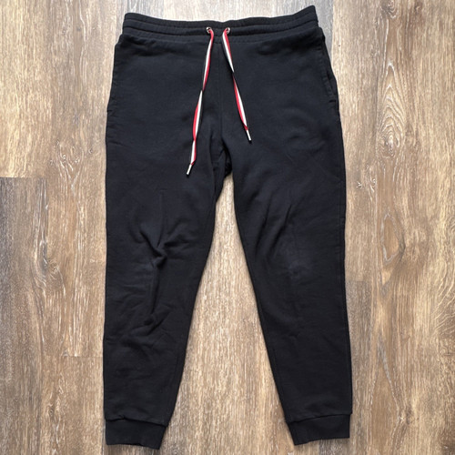 Moncler Pantalone Lungo Men's Navy Drawstring Sweat Pants Size L