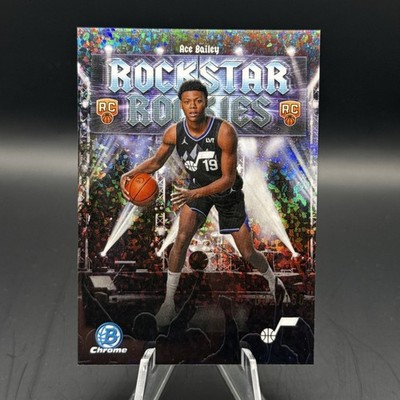 2025 Bowman Basketball Ace Bailey Rockstar Rookies Mini-Diamond Refractor /150 