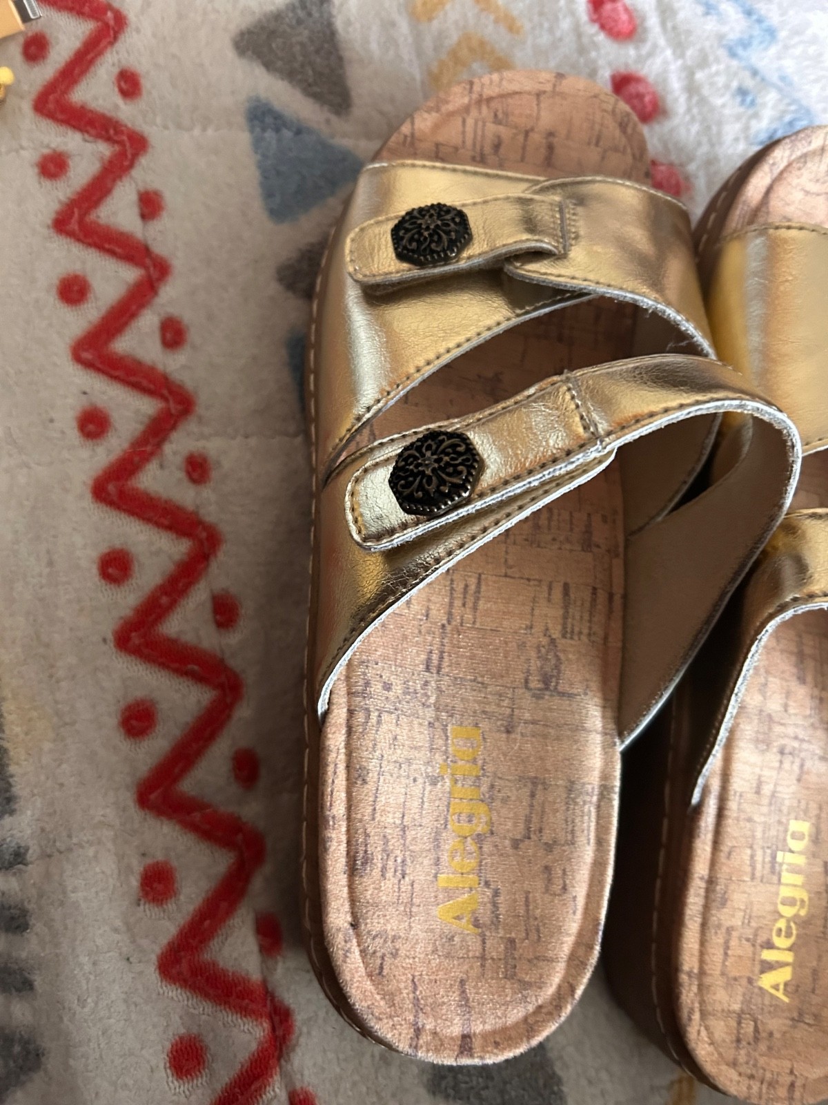 Brand new alegria sandals 39 new leather