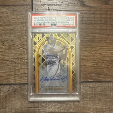 2024 Topps Tribute Vladimir Guerrero Sr Auto Iconic Perspectives /25 PSA 8