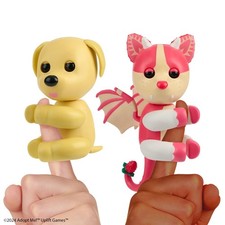 Fingerlings Adopt Me Dog Bat Dragon 2-Pack 3.14 x x 4.92 inches, Multi