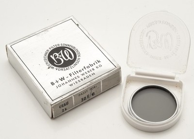 B+W 30 E 2x Farbfilter Grau OVP