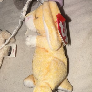 Ty Basket Beanies Plush Lot Bunny Lamb Elephant Koala with Tags