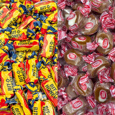 Bit O Honey & Goetze s Caramel Creams Bulk Candy Mix (1~2~3 LB) - Free Shipping