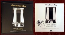 NOEL PAUL STOOKEY SIGNED - PETER PAUL & MARY: FIFTY YEARS, 1st/1st, Folk Music