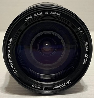 Sigma Zoom 28-200mm 1:3.5-5.6 DL Hyperzoom Macro Made in Japan READ