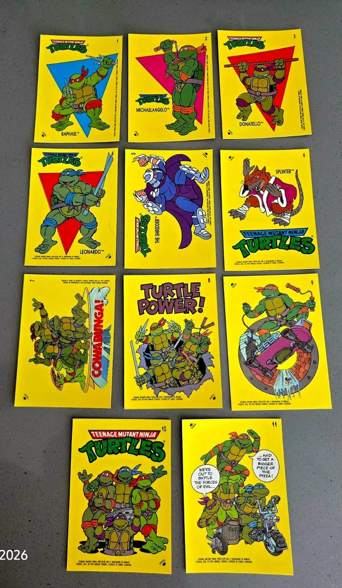 Teenage Mutant Ninja Turtles TV & Movies Collectable Trading Cards