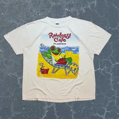 Vintage 90s rainforest cafe florida t-shirt