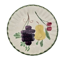 Blue Ridge Pottery - Fruit Fantasy Pattern Dinner Plate 9 3/8"