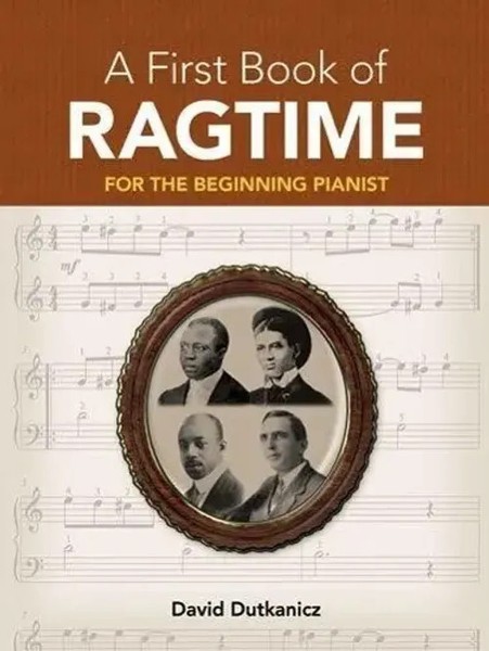 A First Book Of Ragtime | For The Beginning Pianist With Downloadable Mp3S-image