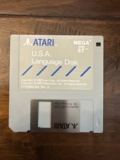 Mega / Atari ST USA Language Disk  1986 3.5 F...