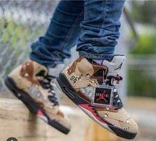 Supreme x Air Jordan 5 Retro Black for Sale - Authenticity