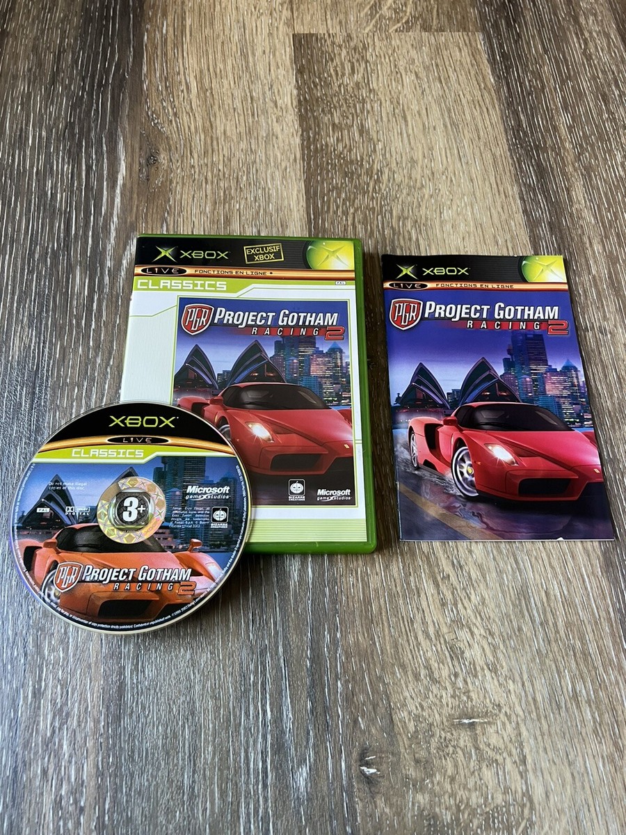 Project Gotham Racing 2 – Microsoft Xbox (1ère Génération) – Complet PAL, Bon état