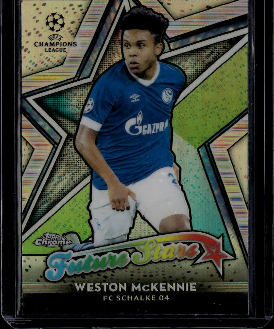 2018-19 Topps Chrome UEFA Champions League #FS-WM Weston McKennie Future Stars