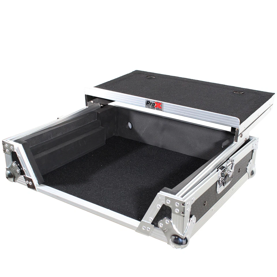 ProX XS-DJ707 LT Flight Case Fits Roland DJ-707M Controller W-Laptop Shelf - Image 4 of 4
